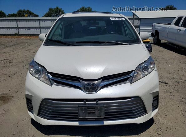 5TDDZ3DC6LS238479 2020 TOYOTA SIENNA White Դիմացի տեսք
