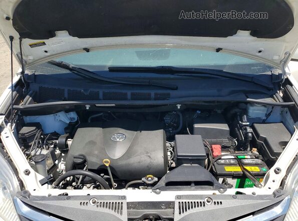 5TDDZ3DC6LS238479 2020 TOYOTA SIENNA White Շարժիչի բաժամունքի տեսք