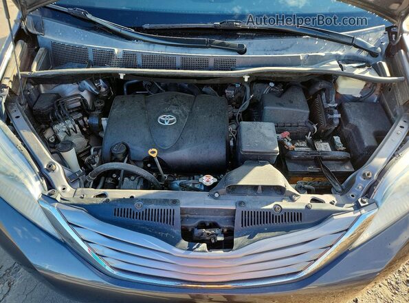 5TDDZ3DC7HS182897 2017 TOYOTA SIENNA Gray Շարժիչի բաժամունքի տեսք