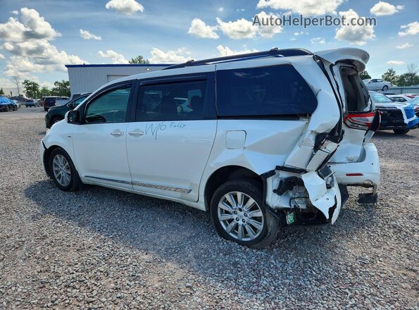 5TDDZ3DC9HS156334 2017 TOYOTA SIENNA White Задня ліва чверть