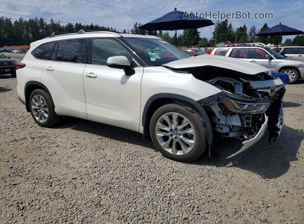 5TDDZRBH0MS129549 2021 TOYOTA HIGHLANDER White წინა მარჯვენა