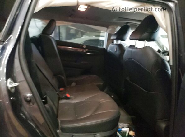 5TDDZRBH1LS018393 2020 TOYOTA HIGHLANDER Gray Rear interior view