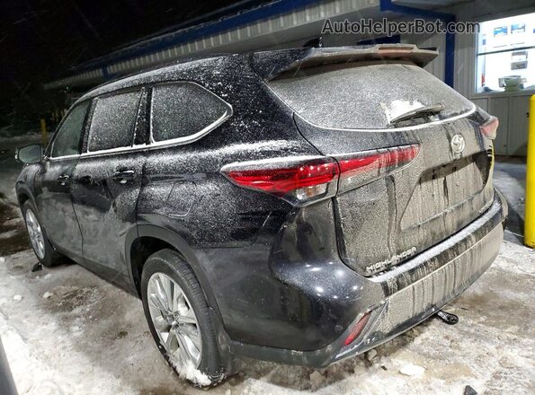 5TDDZRBH1LS037879 2020 TOYOTA HIGHLANDER Black Հետևի ձախ