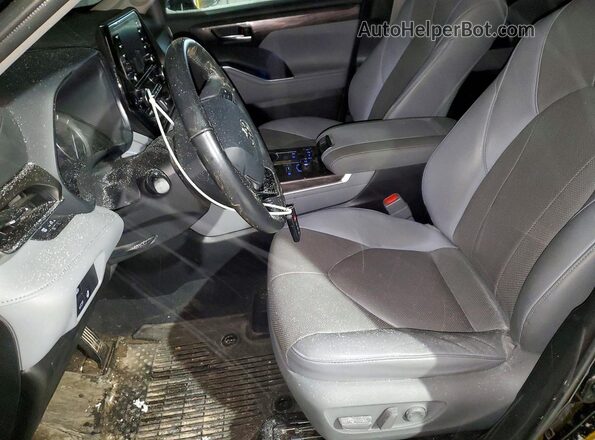 5TDDZRBH1LS037879 2020 TOYOTA HIGHLANDER Black Սալոնի դիմացի տեսք