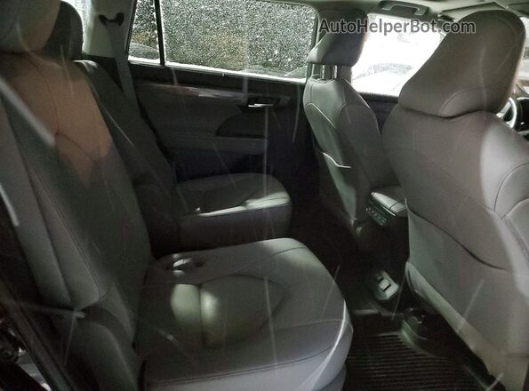5TDDZRBH1LS037879 2020 TOYOTA HIGHLANDER Black Սալոնի հետևի տեսք