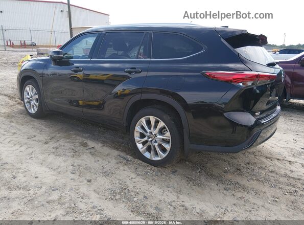 5TDDZRBH2LS011971 2020 TOYOTA HIGHLANDER Black Tył lewy