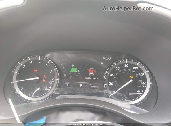 5TDDZRBH2LS011971 2020 TOYOTA HIGHLANDER Black Widok tylnych siedzeń
