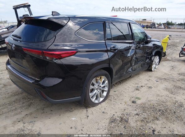 5TDDZRBH2LS011971 2020 TOYOTA HIGHLANDER Black Tył prawy