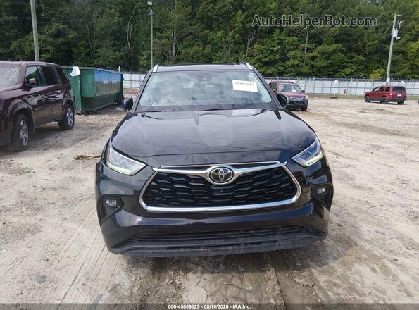 5TDDZRBH2LS011971 2020 TOYOTA HIGHLANDER Black Widok zestawu wskaźników