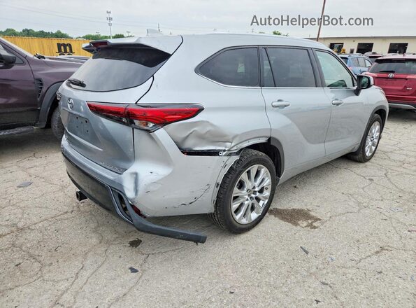 5TDDZRBH3LS055610 2020 TOYOTA HIGHLANDER Gray უკანა მარჯვენა