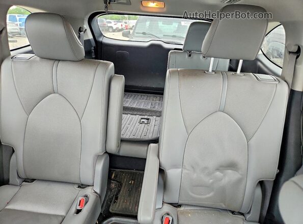 5TDDZRBH3LS055610 2020 TOYOTA HIGHLANDER Gray უკანა სავარძლების ხედი
