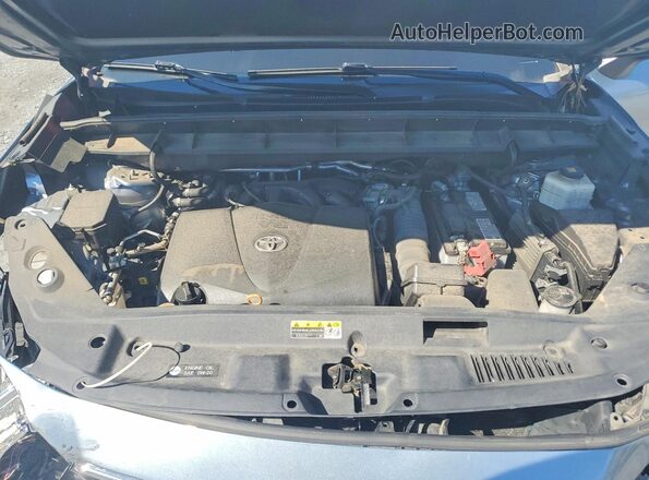 5TDDZRBH3MS068519 2021 TOYOTA HIGHLANDER Silver Շարժիչի բաժամունքի տեսք