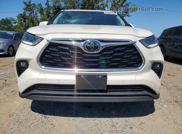 5TDDZRBH5MS526447 2021 TOYOTA HIGHLANDER White წინა ხედი
