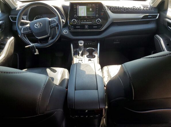 5TDDZRBH5MS526447 2021 TOYOTA HIGHLANDER White წინა პანელის ხედი