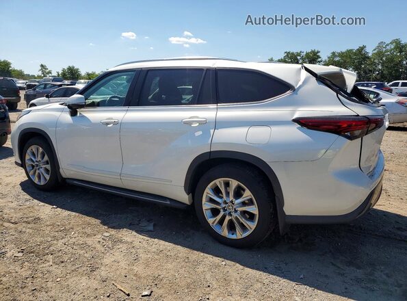 5TDDZRBH5MS526447 2021 TOYOTA HIGHLANDER White უკანა მარცხენა