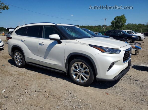 5TDDZRBH5MS526447 2021 TOYOTA HIGHLANDER White წინა მარჯვენა