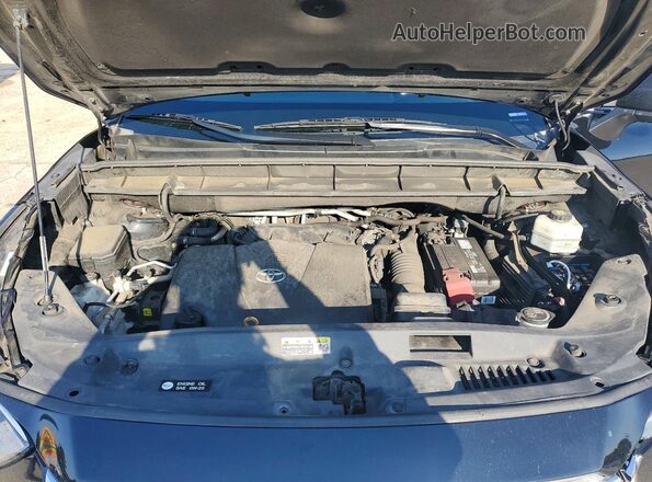 5TDDZRBH6MS122041 2021 TOYOTA HIGHLANDER Black Вид підкапотного простору