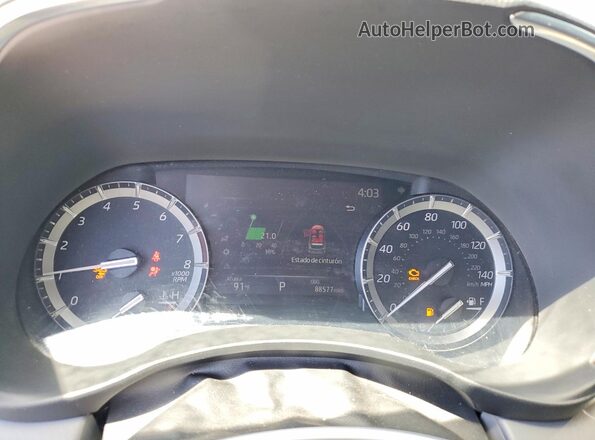5TDDZRBH8LS047969 2020 TOYOTA HIGHLANDER Blue Vista del cuadro de instrumentos