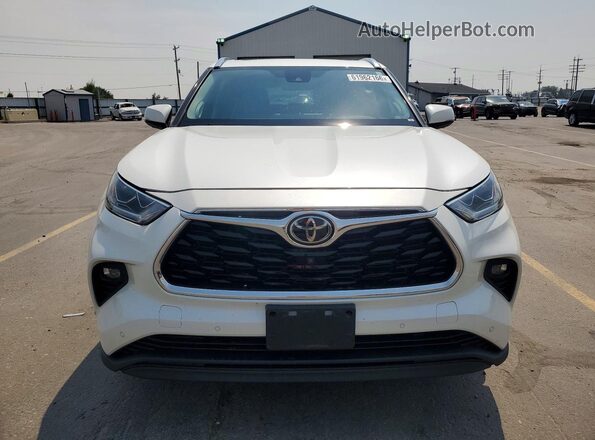 5TDDZRBH9MS084594 2021 TOYOTA HIGHLANDER White Vista frontal