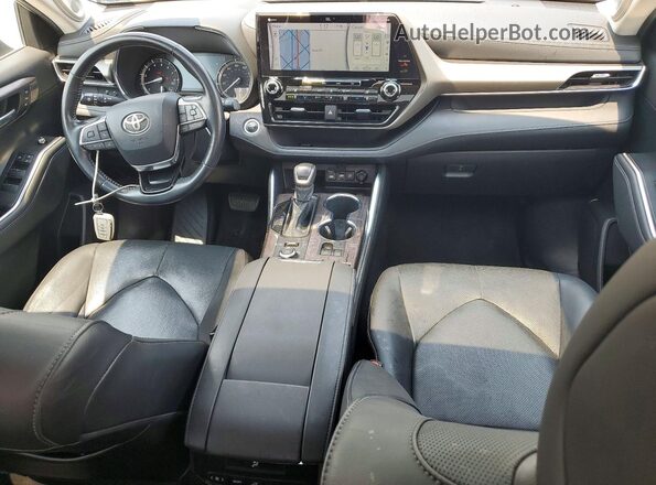 5TDDZRBH9MS084594 2021 TOYOTA HIGHLANDER White Vista del salpicadero