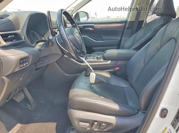 5TDDZRBH9MS084594 2021 TOYOTA HIGHLANDER White Vista interior delantera