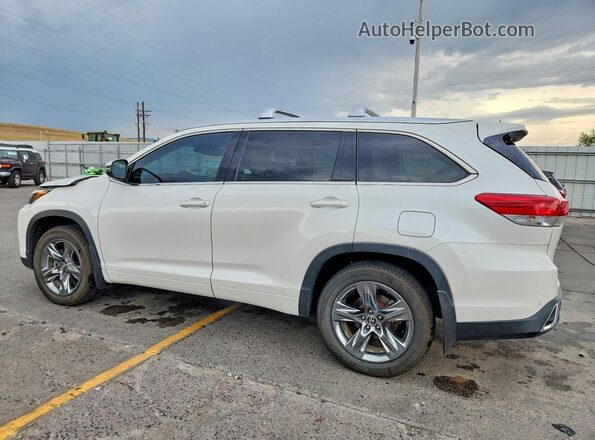 5TDDZRFH0HS403588 2017 TOYOTA HIGHLANDER Белый Задняя левая четверть