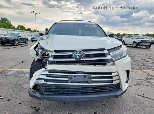 5TDDZRFH0HS403588 2017 TOYOTA HIGHLANDER Белый Вид спереди