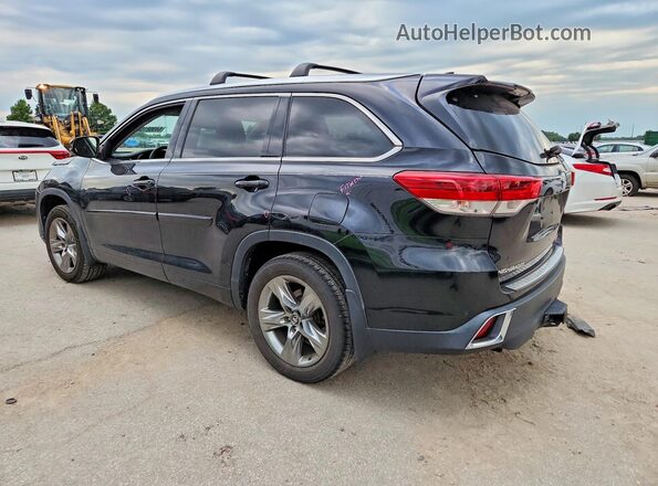 5TDDZRFH0HS405129 2017 TOYOTA HIGHLANDER Black უკანა მარცხენა