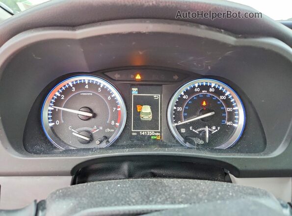 5TDDZRFH0HS405129 2017 TOYOTA HIGHLANDER Black ხელსაწყოთა პანელის ხედი