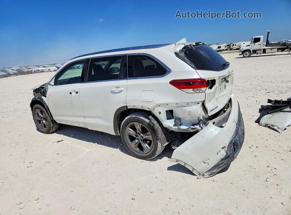 5TDDZRFH0HS412582 2017 TOYOTA HIGHLANDER White უკანა მარცხენა