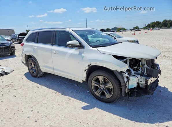 5TDDZRFH0HS412582 2017 TOYOTA HIGHLANDER White წინა მარჯვენა