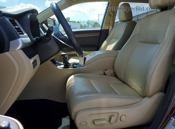 5TDDZRFH1HS367152 2017 TOYOTA HIGHLANDER Burgundy Vista interior delantera