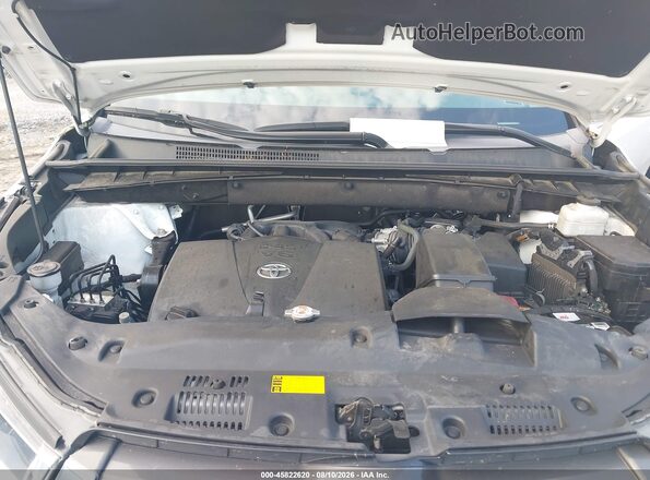 5TDDZRFH1KS950148 2019 TOYOTA HIGHLANDER White უკანა ხედი