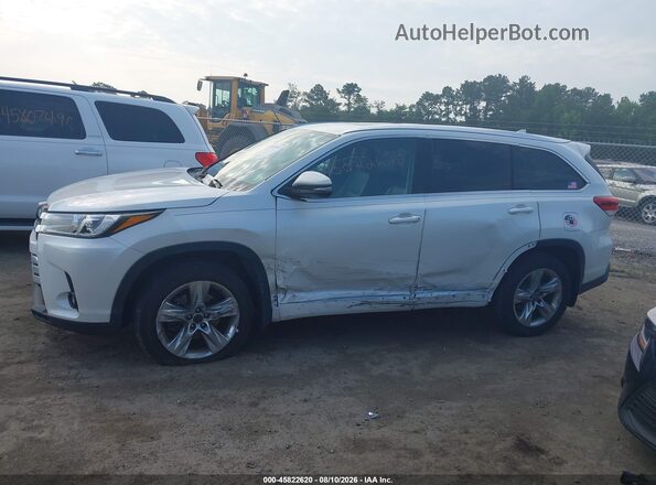 5TDDZRFH1KS950148 2019 TOYOTA HIGHLANDER White სალონის 360-გრადუსიანი ხედი