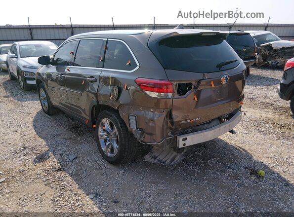 5TDDZRFH1KS973977 2019 TOYOTA HIGHLANDER Зеленый Задняя левая четверть