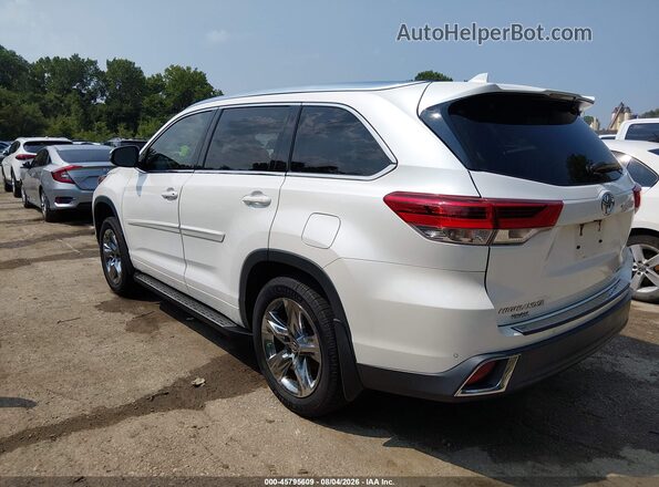 5TDDZRFH2HS454249 2017 TOYOTA HIGHLANDER White Rear left
