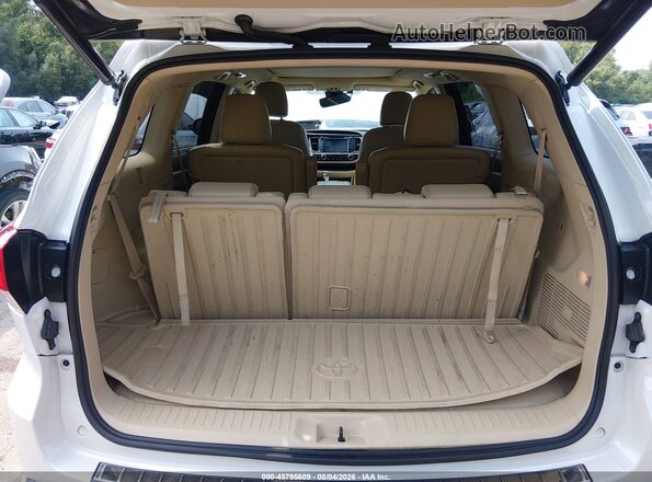 5TDDZRFH2HS454249 2017 TOYOTA HIGHLANDER White 