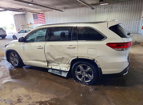 5TDDZRFH4HS422743 2017 TOYOTA HIGHLANDER White Rear left