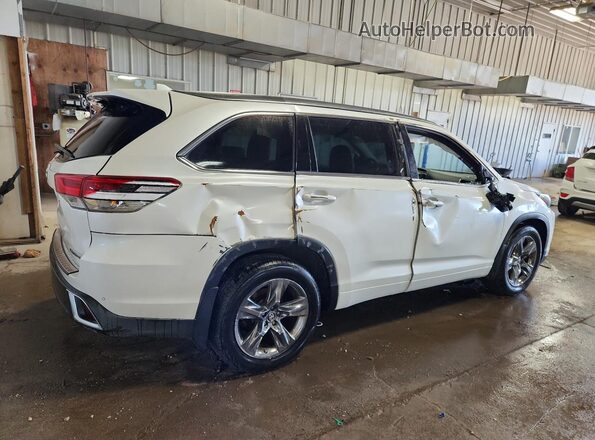 5TDDZRFH4HS422743 2017 TOYOTA HIGHLANDER White 