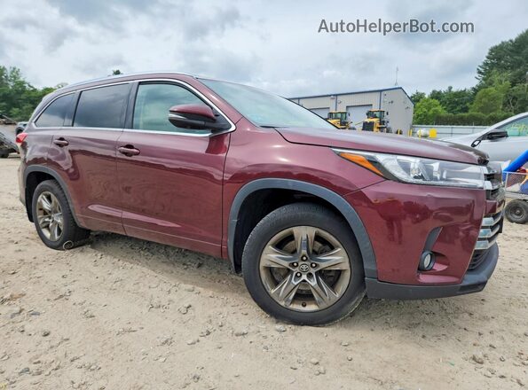 5TDDZRFH4HS456729 2017 TOYOTA HIGHLANDER Brown Առջևի աջ