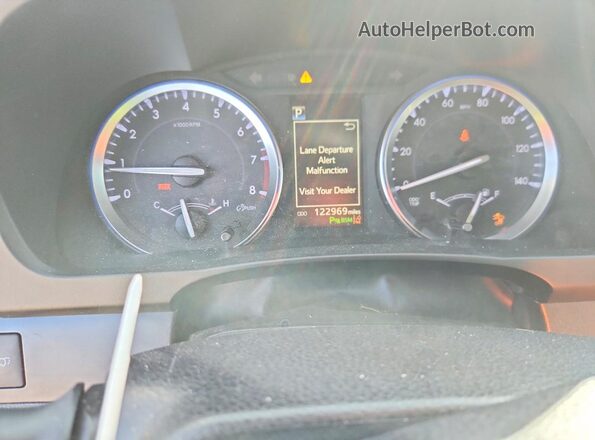5TDDZRFH5JS816712 2018 TOYOTA HIGHLANDER Синий Вид щитка приборов