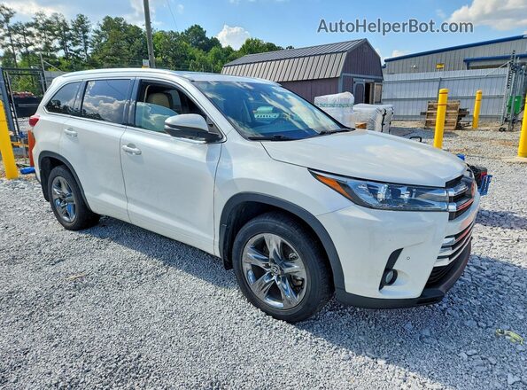 5TDDZRFH5JS848379 2018 TOYOTA HIGHLANDER White Առջևի աջ