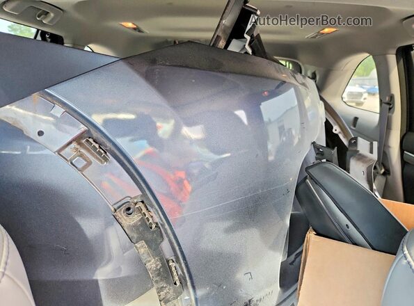 5TDDZRFH6HS374212 2017 TOYOTA HIGHLANDER Blue Rear seats view