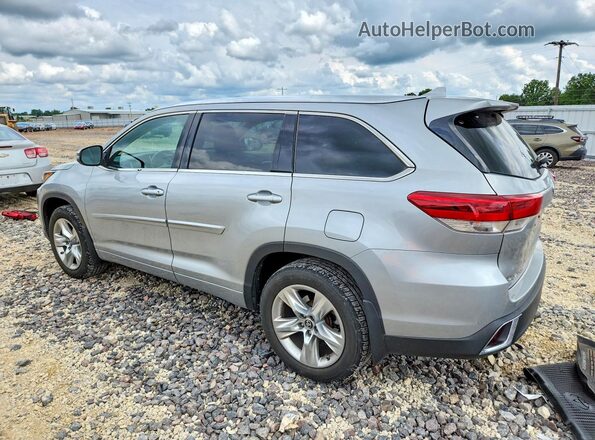5TDDZRFH6HS422128 2017 TOYOTA HIGHLANDER Silver Trasero izquierdo