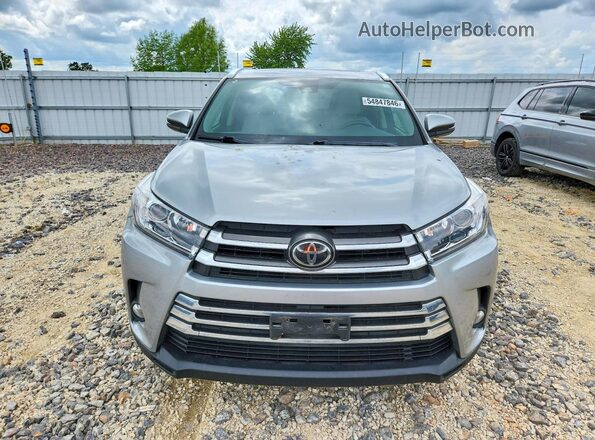 5TDDZRFH6HS422128 2017 TOYOTA HIGHLANDER Silver Vista frontal