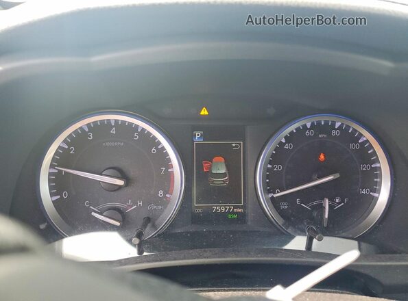 5TDDZRFH7JS826853 2018 TOYOTA HIGHLANDER Silver Вид щитка приладів