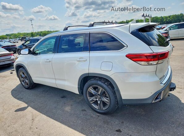 5TDDZRFH8JS854497 2018 TOYOTA HIGHLANDER White Задня ліва чверть