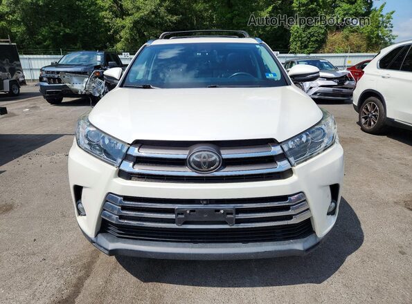 5TDDZRFH8JS854497 2018 TOYOTA HIGHLANDER White Вид спереду