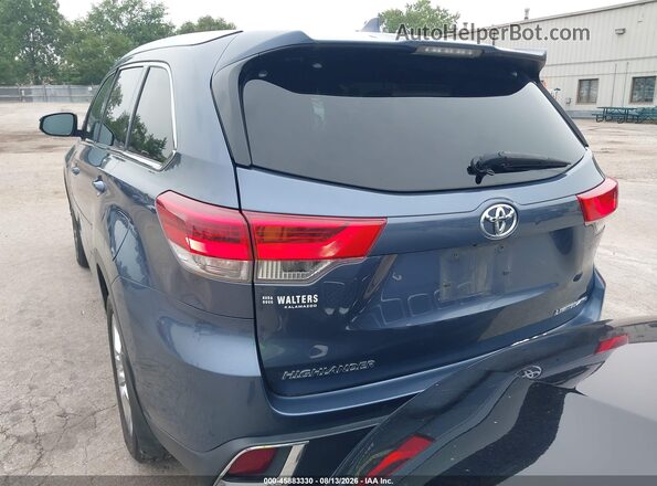 5TDDZRFH8JS889525 2018 TOYOTA HIGHLANDER Light Blue 