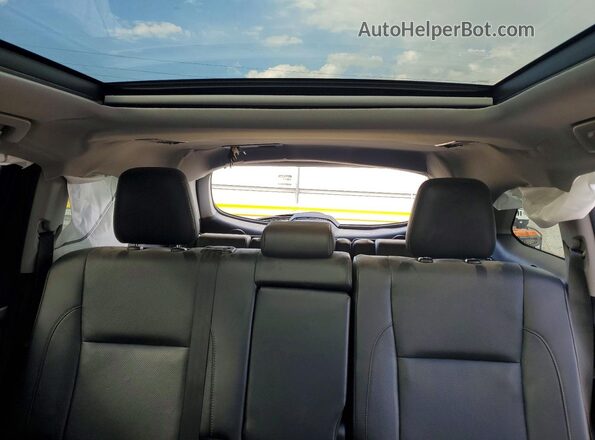 5TDDZRFH8KS995474 2019 TOYOTA HIGHLANDER Серый Вид задних сидений